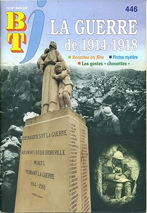 Bibliothèque de travail junior N° 446 : La guerre de 1914-1918.