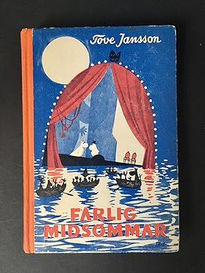 FARLIG MIDSOMMER, (Moominsummer Madness) - Hand-Signed by Tove Jansson