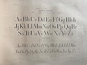 Ecritures anciennes. Oeuvres de J. Midolle, gravées sur pierre et publiées à la lithographie d'Em...