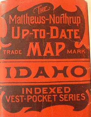 The / Matthews - Northrup / Up-To-Date / Map / Idaho / Indexed / Vest Pocket Series [cover]