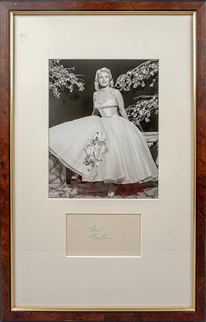 SIGNATURE Matted and Framed with a Photograph