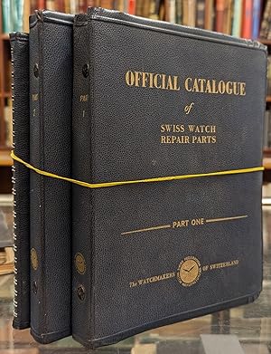Official Catalogue of Swiss Watch Repair Parts and Official Dictionary of Watch Parts, 3 vol