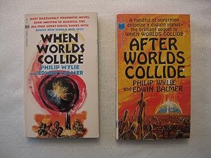 When Worlds Collide and After Worlds Collinde Two (2) Paperback Library Paperback Book Lot