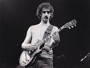 Original photograph of Frank Zappa in Berlin, 1984