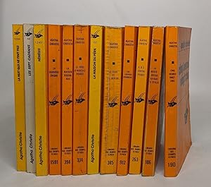Lot de 12 histoires d'Agatha Christie: titres voir description détaillée