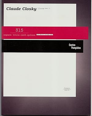 Livre numéro 11. Prix Marcel Duchamp 2005 - Bilingue français-english