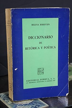 Diccionario de retórica y poética.- Beristáin, Helena.