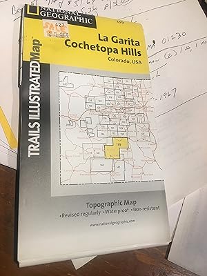 La Garita/Cochetopa Hills. Colorado. Topographic Map