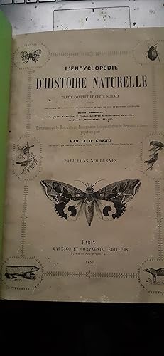 papillons 2 tomes encyclopédie d'histoire naturelle ou traité complet de cette science