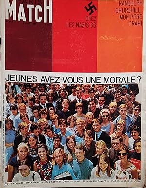 Paris Match N° 897 : Chez les nazis 66. - Winston Churchill Univers Match : La renaissance de Tr...