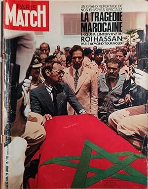Paris Match N° 1159 : La tragédie marocaine. Le destin de Jérusalem (I). 24 juillet 1971.