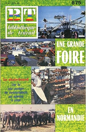Bibliothèque de travail N° 875. Une grande foire en Normandie. 10 avril 1979.