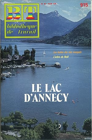Bibliothèque de travail N° 915. Le lac d'Annecy. 20 décembre 1981.