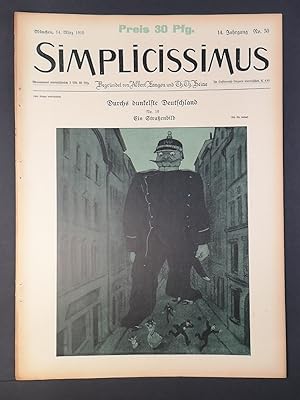 Simplicissimus: Illustrierte Wochenschrift. 14. Jahrgang. No. 50, 14. März 1910.