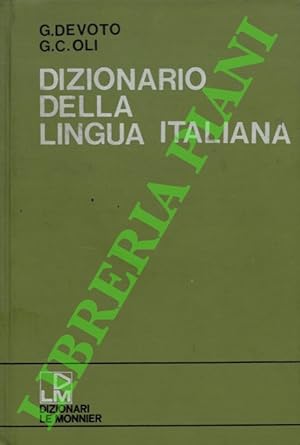 Dizionario della lingua italiana.