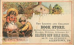 Advertisement for Shafer's Bible House