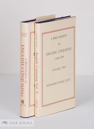 BIBLIOGRAPHY OF ENGLISH CONJURING, 1581-1876