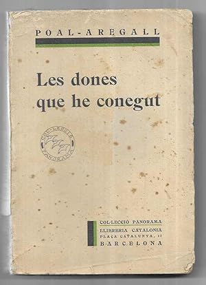 Les Dones que he conegut col·lecció Panorama 1930