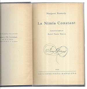 Nimfa Constant, La. edicions Proa 1931