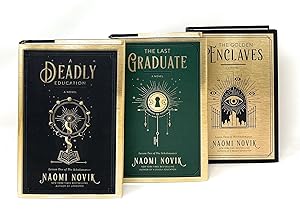 SIGNED FIRST EDITION SET A Deadly Education, The Last Graduate, The Golden Enclaves [COMPLETE SCH...