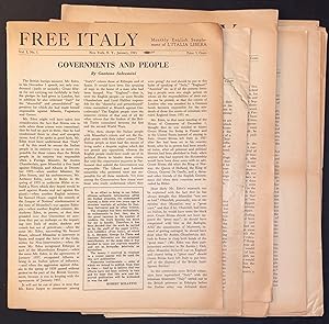 Free Italy [eight issues]