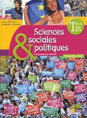 Sciences  conomiques et Sociales Terminale ES Sp cialit    Manuel de l' l ve Sciences sociales et...