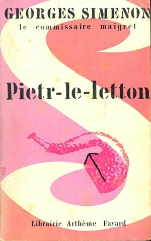 Pietr-le-Letton - Georges Simenon