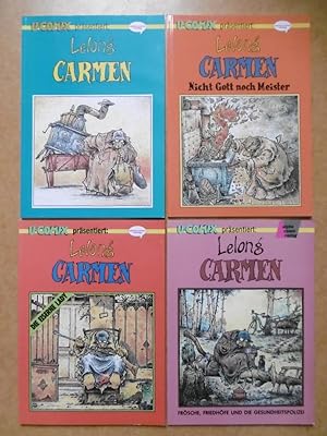 4 Bände aus der Reihe "Carmen Cru". (Deutsche Ausgaben) - [vgl. unten]