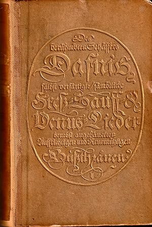 Dafnis. Lyrisches Portrait aus dem 17. Jahrhundert