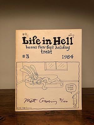 Life In Hell Bonus Fun-Fest Holiday Treat #3 - SIGNED Limited Ed