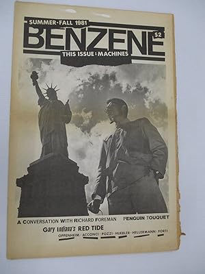 Benzene Magazine #4 Summer Fall 1981: Machines issue with Tseng Kwong Chi photo on cover