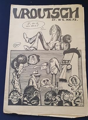 Vroutsch - N.5 - Mai 1972 - Journal Underground Strasbourgeois