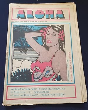 Aloha - Journal Alternatif de contre culture - Pays Bas N.8 - 1971