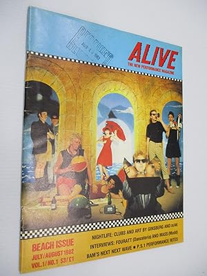 Alive: The New Performance Magazine Vol 1 #1 July August 1982 Beach Issue