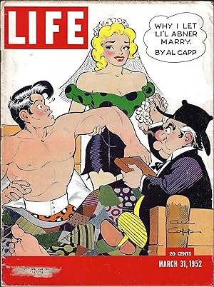 Life Magazine March 31, 1952 (Li'l Abner Cover)