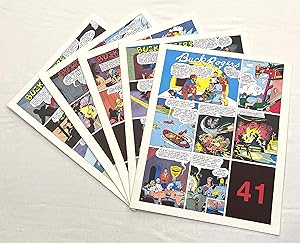 Buck Rogers 2430 A.D. Sunday Pages: Collections 41-50, comic pages 481 through 600 (10 volumes)