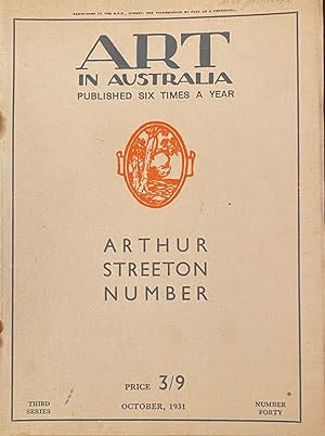 Art in Australia, Third Series, No. 40, October 1931
