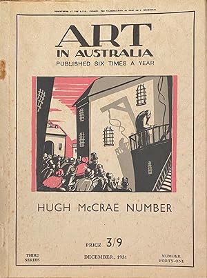 Art in Australia, Third Series, No. 41, December1931