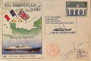 Vera Lynn signature on First Day cover
