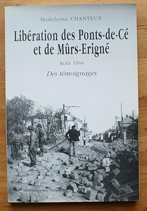 Libération des Ponts-de-Cé et de Mûrs-Erigné - Août 1944, des témoignages