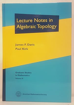 Lecture notes in algebraic topology.