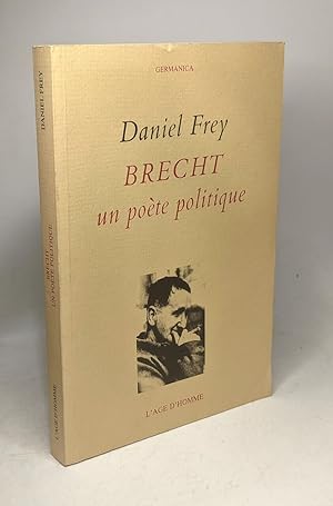 Brecht un poète politique