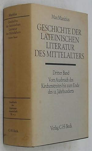 Geschichte der Lateinischen Literatur des Mittelalters, Erster Band: Von Justinian bis zur Mitte ...