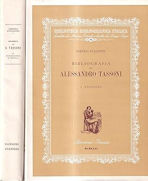 Bibliografia di Alessandro Tassoni. Vol. I e II