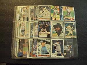 80 Assorted New York Yankees Baseball Cards