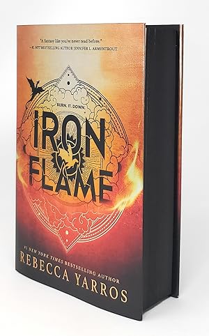 Iron Flame FIRST EDITION WITH SPRAYED EDGES