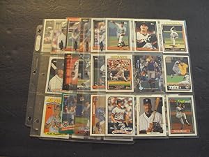 48 Assorted Detroit Tigers Baseball Cards