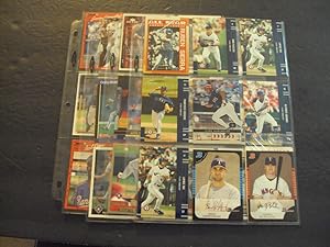 37 Assorted Texas Rangers Baseball Cards