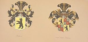 Wapenkaart/Coat of Arms: Roell and Van Gheel Roell, 1 p.