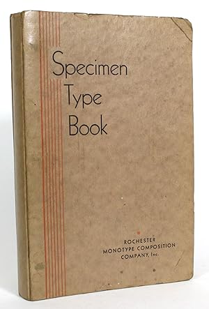 Specimen Type Book